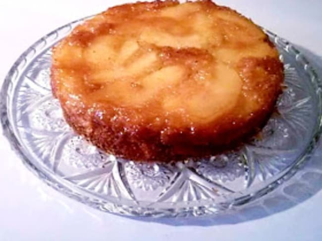 Gâteau invisible aux pommes et poires