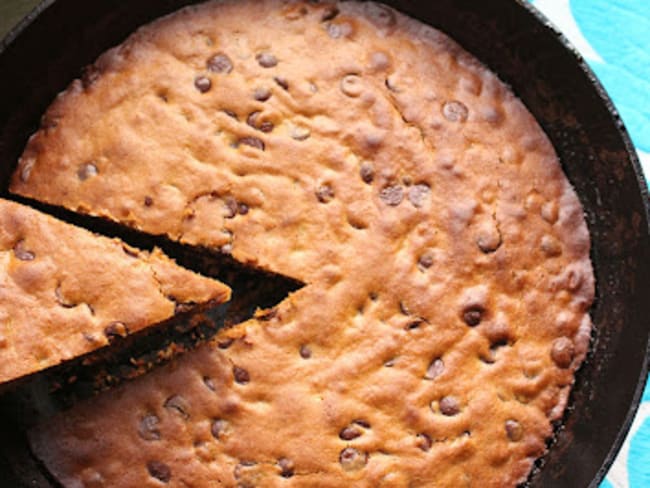 Cookie à partager pour les grands à la bière noire et au chocolat noir