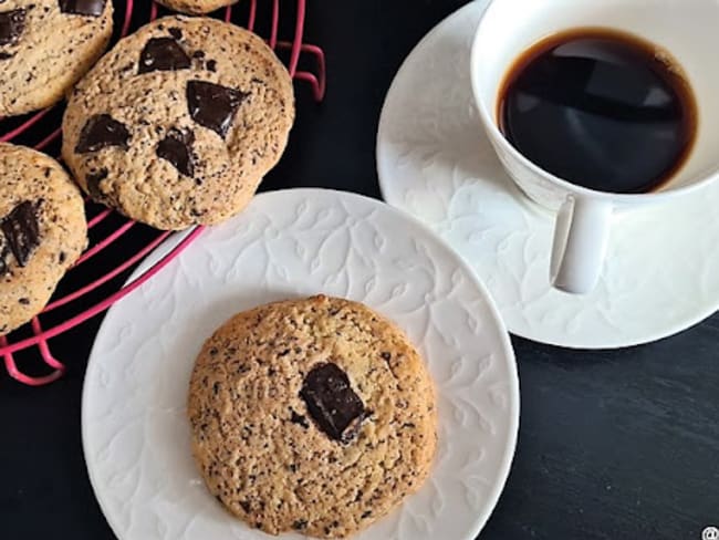 Cookies au chocolat noir au Companion Touch