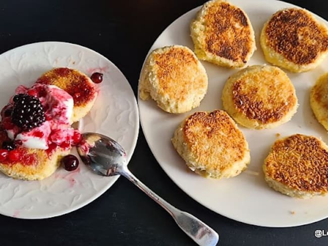 Beignets au fromage et coco sans gluten, keto, ig bas