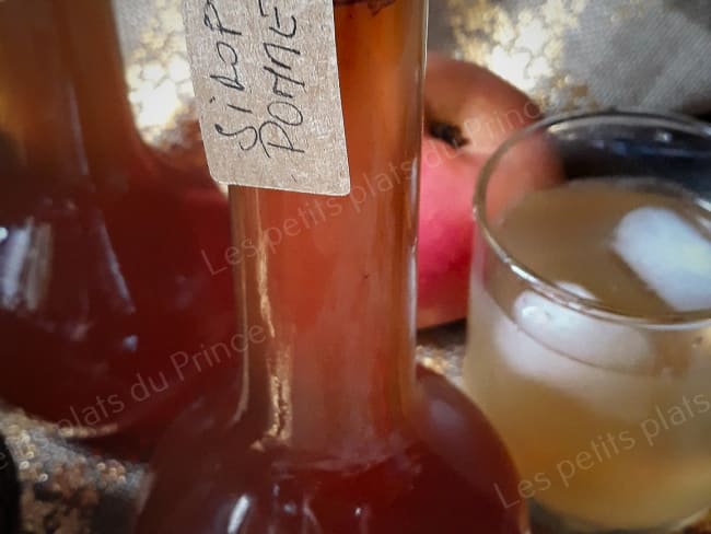 Sirop de pommes sauvages bien parfumé