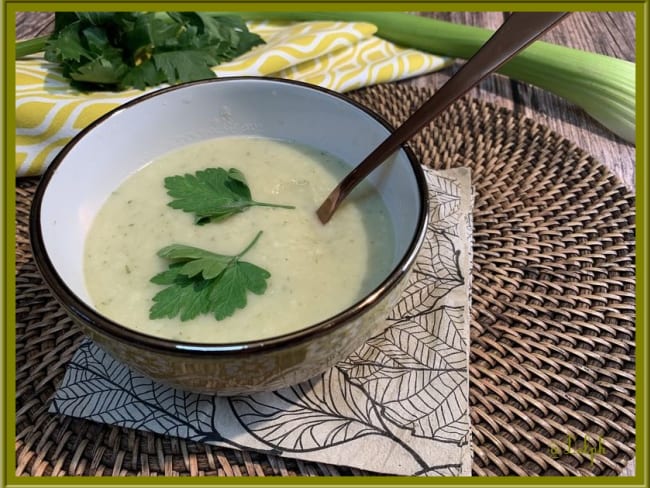 Soupe crémeuse au céleri-rave