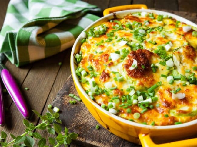 Gratin de légumes d'automne