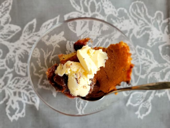 Clafoutis aux figues et au thym d'après Yotam Ottolenghi