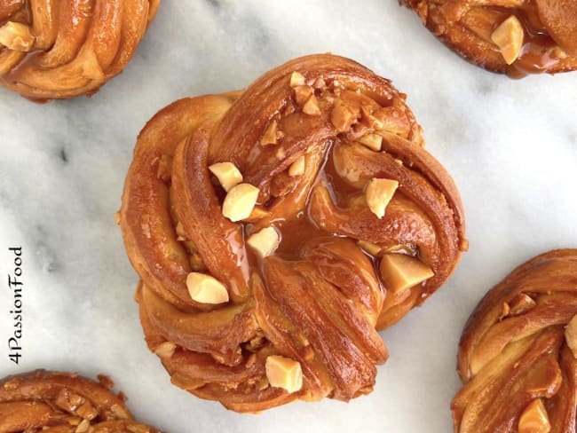 Babka caramel beurre salé et macadamia comme chez Babka Zana