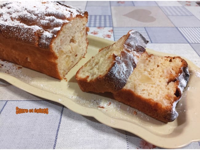 Cake simple aux pommes