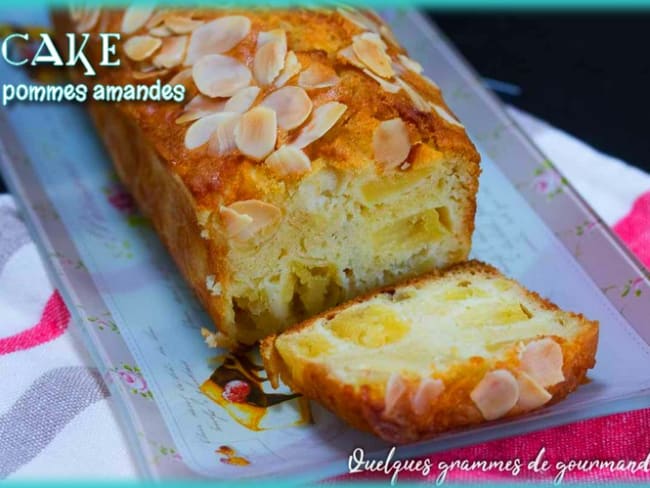 Cake pommes amandes