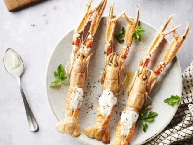 Langoustines gratinées au four : une recette simple