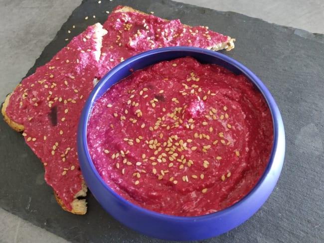 Tartinade de betterave rouge pour l'apéro