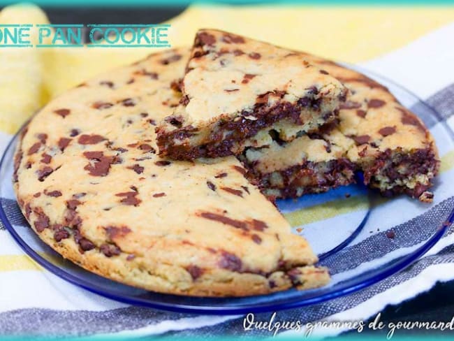 One pan cookie pour un goûter gourmand vite fait