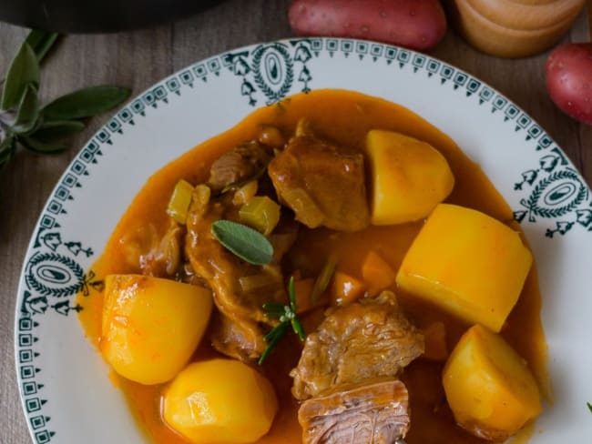 Sauté de veau aux pommes de terre