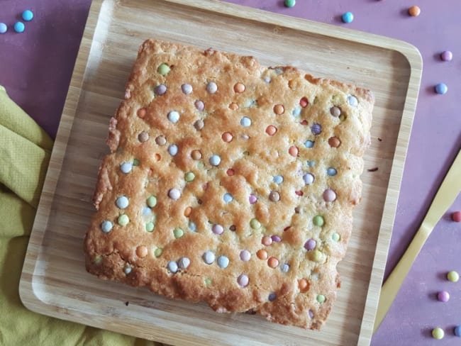 Brookie smarties parfait comme goûter