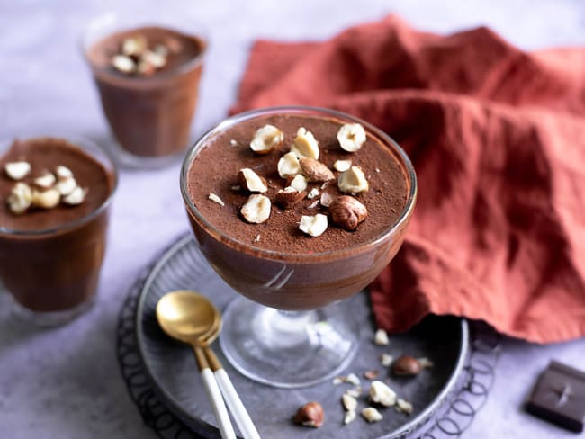 Mousse aux chocolat à l'aquafaba