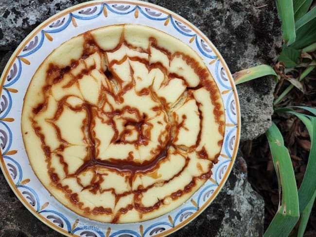 Cheesecake au caramel beurre salé