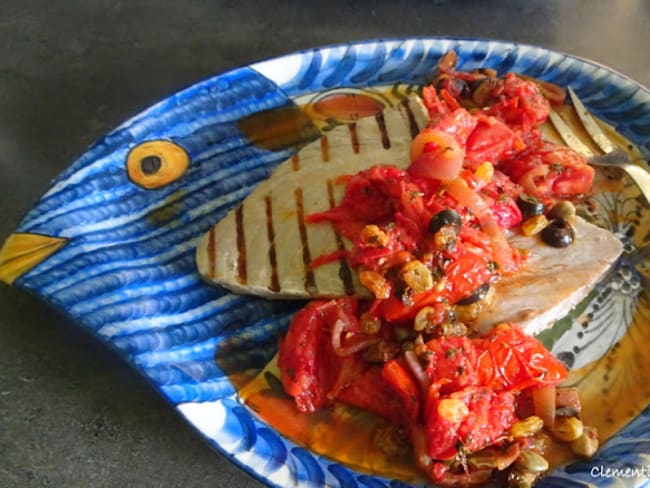 Espadon aux tomates