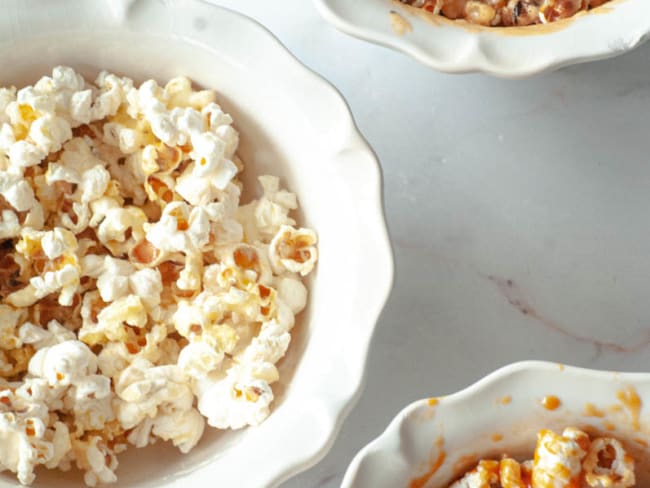 Pop corn prêt en 5 minutes au micro-onde