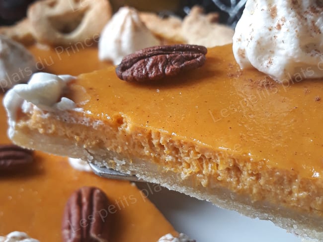 Tarte à la citrouille ou pumpkin pie