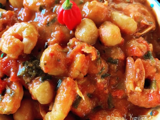 Le dombré de crevettes antillais pour 2 personnes