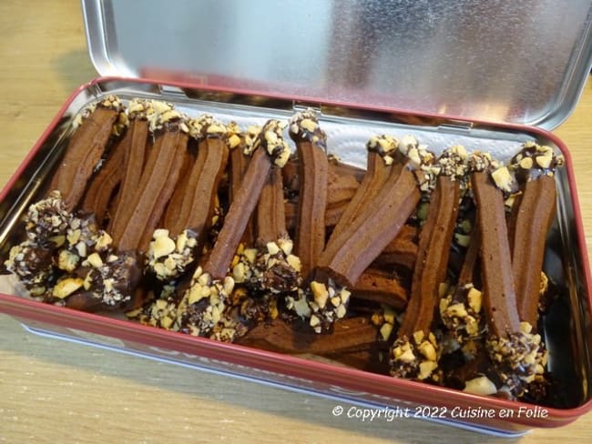 Biscuits sablés viennois au cacao d'après une recette de Pierre Hermé