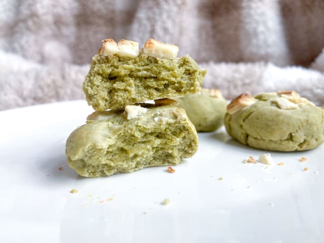 Cookies Vegan au thé matcha