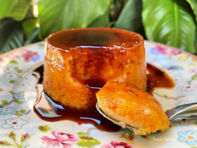 Le flan au coco antillais