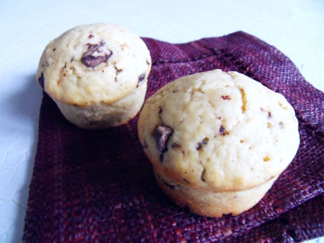 Muffins au lait ribot et aux pépites de chocolat au cake factory