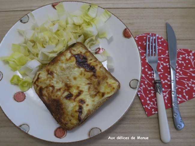 Croque-monsieur à la savoyarde