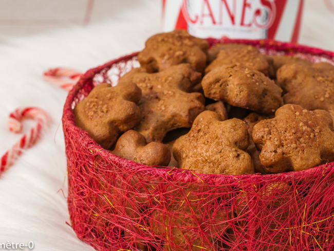 Biscuits au cacao et à la cannelle pour cadeaux gourmands