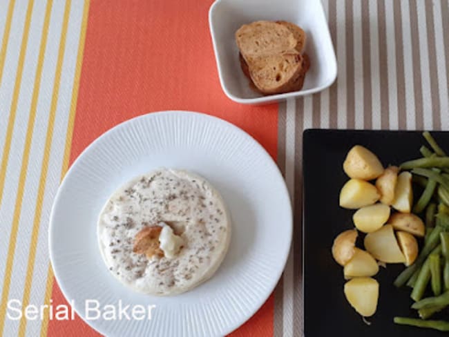 Pérail de fromage de brebis rôti au four