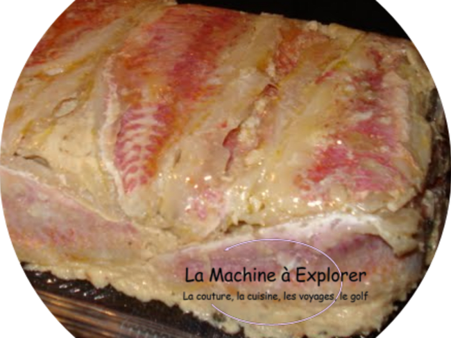 Terrine de pommes de terre aux poisson rougets