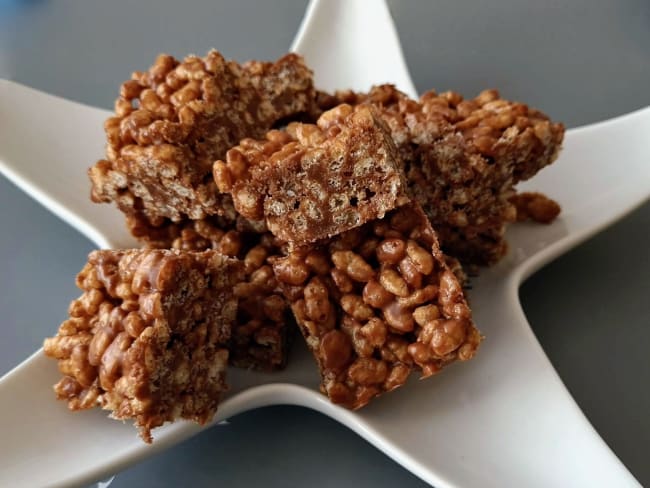 Chocolat aux céréales de riz soufflé