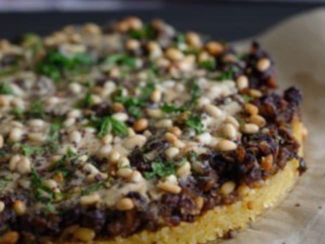 Gâteau salé au kebbeh (ou kebbé) d'après Yotam Ottolenghi