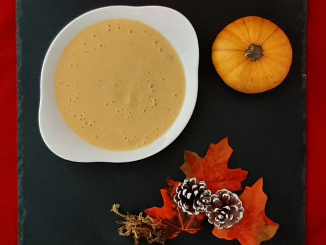 Velouté de courge giraumon et pommes de terre