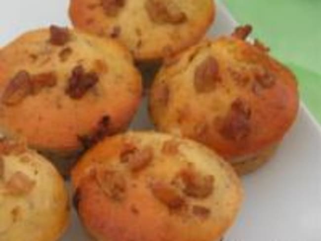 Muffins au Confit de Canard et aux Noix