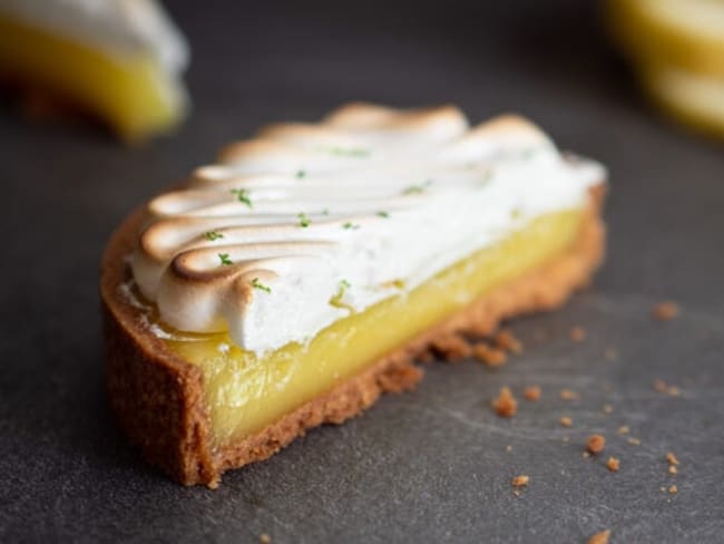 Tarte au citron meringuée vegan facile