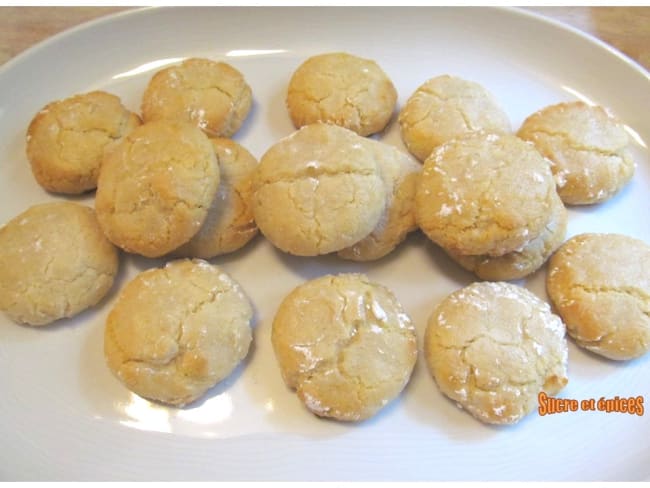 Amaretti au citron vert