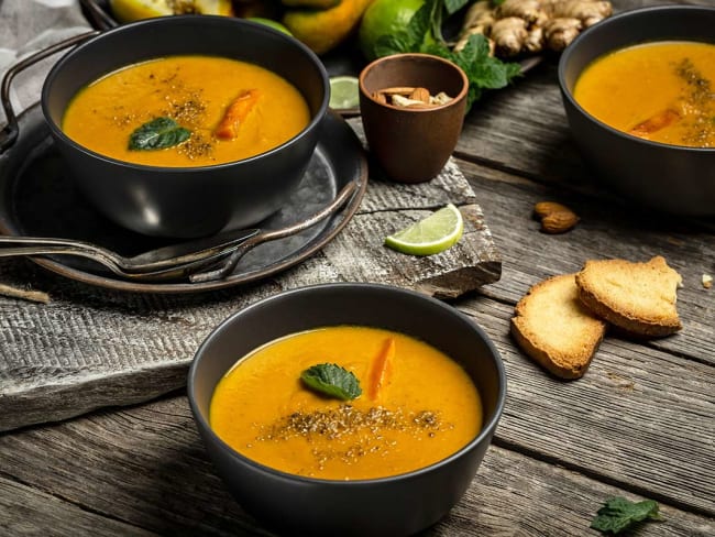 Une petite soupe détox mais gourmande !