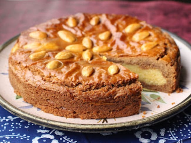 Spéculoos farci au massepain ou "gevulde speculaas"