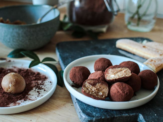 Tiramisu balls (truffes faciles)