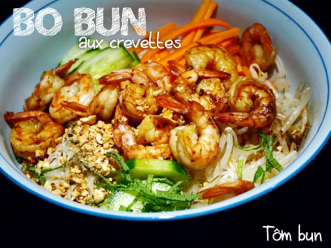 Bo bun aux crevettes