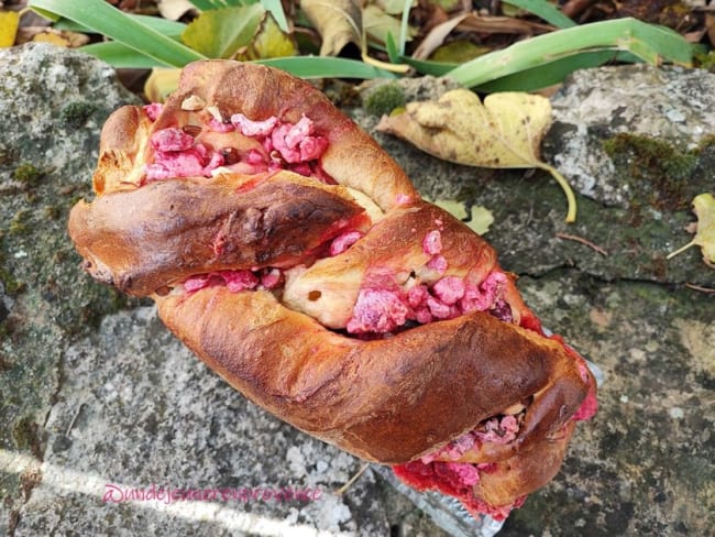 Babka à la praline rose