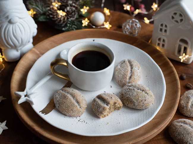 Café Kipferl : des sablés au café