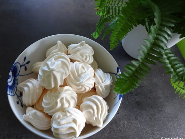 Irrésistibles petites meringues