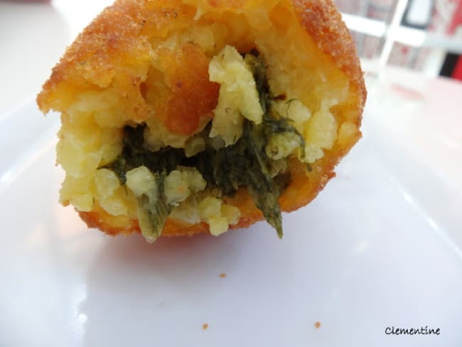 Arancini comme en Sicile