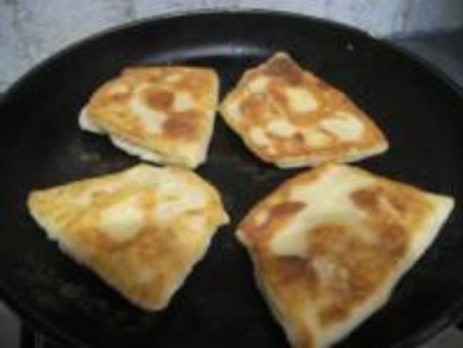 Naans au Fromage