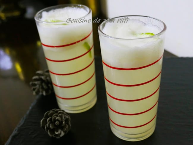 Limonade pétillante au citron vert