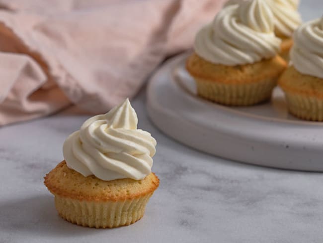 Cupcakes fleur d'oranger et crème de marrons