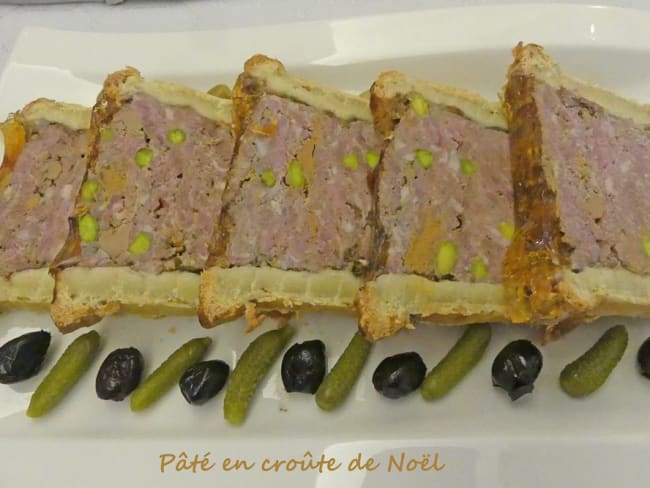 Pâté en croûte de Noël