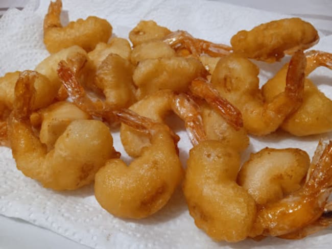 Les beignets de crevettes