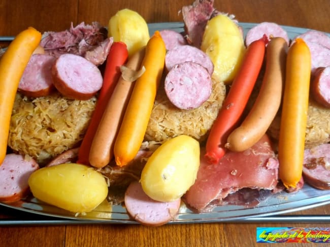 Choucroute garnie alsacienne